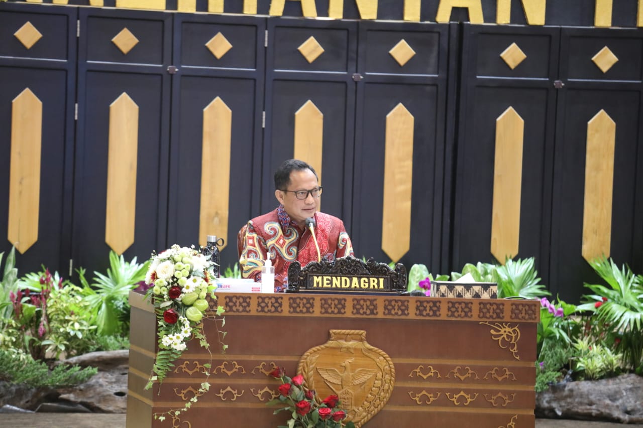 Mendagri M Tito Karnavian Pimpin Rakor Kesiapan Pilkada Dan  Rakor  Penanganan Covid-19 di Kalteng