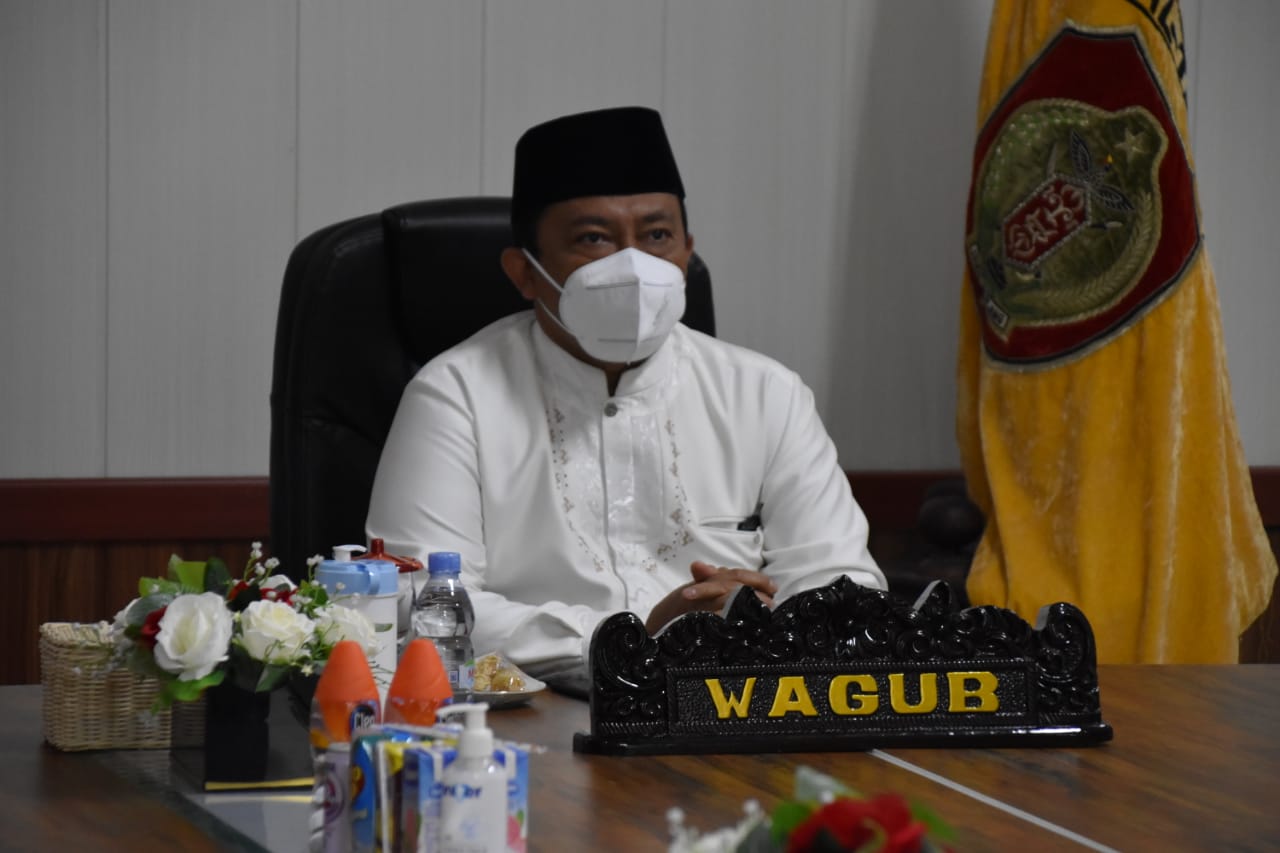 Wakil Gubernur Ikuti Takbir Akbar Secara Virtual