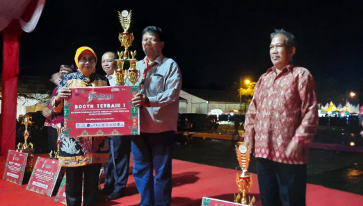 Pemkab Kobar Raih Juara 1 Stand Terbaik pada Kalteng Expo 2022