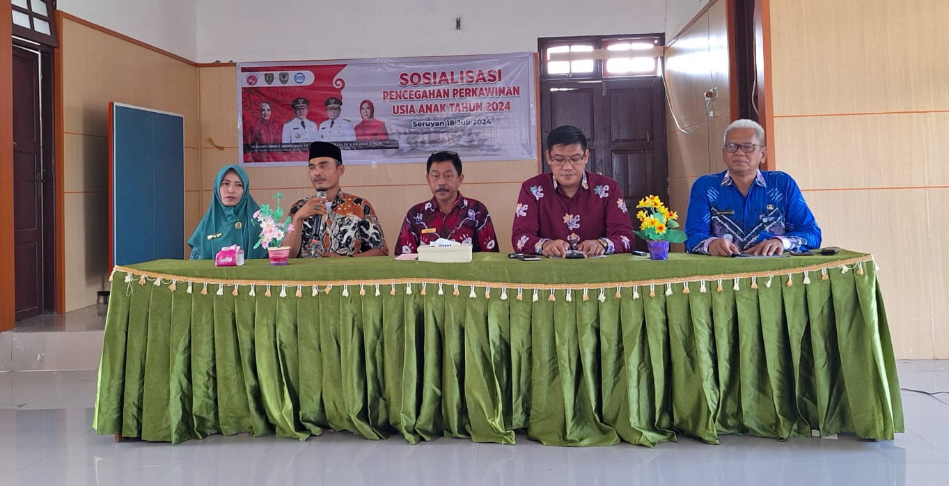 DP3APPKB Prov. Kalteng Gelar Sosialisasi Pencegahan Perkawinan Usia Anak di Kab. Seruyan