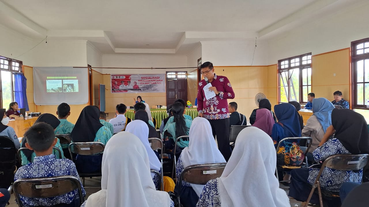 DP3APPKB Prov. Kalteng Gelar Sosialisasi Pencegahan Perkawinan Usia Anak di Kab. Seruyan