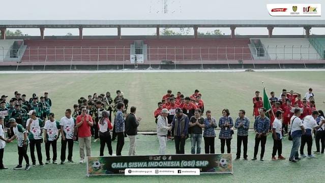 GSI Jenjang SMP Tingkat Provinsi Kalimantan Tengah 2024 Resmi Dibuka
