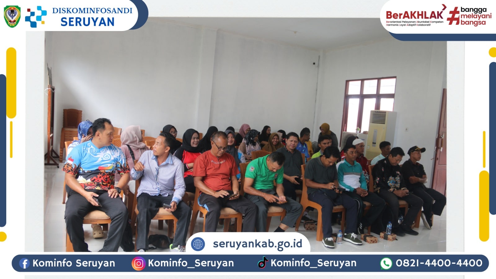 Kecamatan Seruyan Hilir Bersama Pengadilan Negeri Sampit Gelar POSBAKUM dan Sidang Keliling