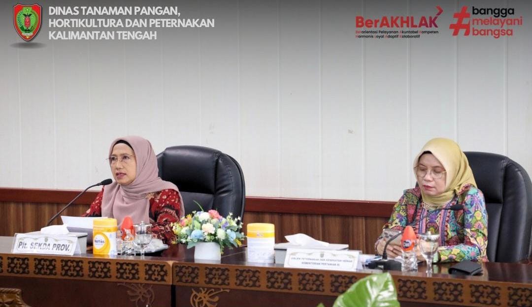 Dukung Program Makan Bergizi Gratis, Dinas TPHP Prov. Kalteng Audiensi Rencana Investasi Sapi Perah 