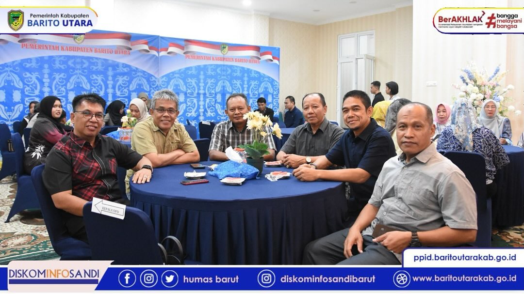 Pemerintah Kabupaten Barito Utara Gelar Ramah Tamah dan Jamuan Makan Malam  Bersama Forkopimda