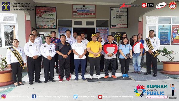 Bapas Kelas II Pangkalan Bun Terima Kunjungan Kakanwil Kemenkumham Kalimantan Tengah