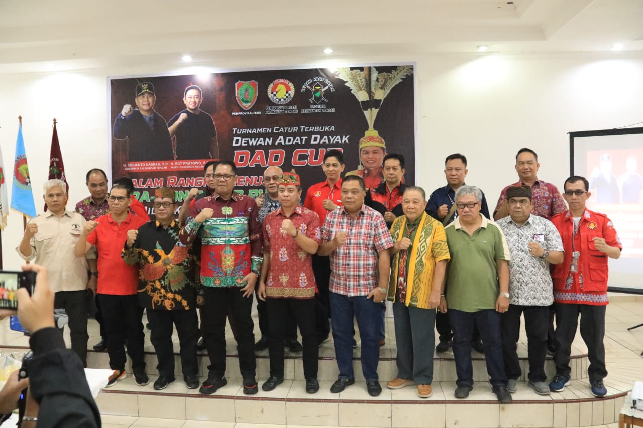 Open Turnamen Catur Dewan Adat Dayak (DAD) Cup Tahun 2023, Resmi Dibuka