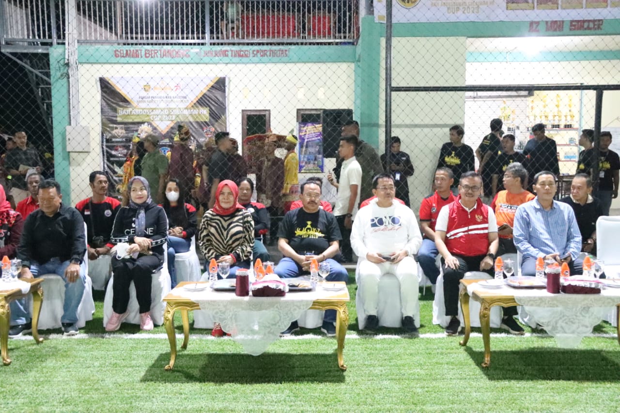 Sekda Nuryakin Resmi Buka Tournament Minisoccer  Piala Haji Sulaiman HB se-Kalteng