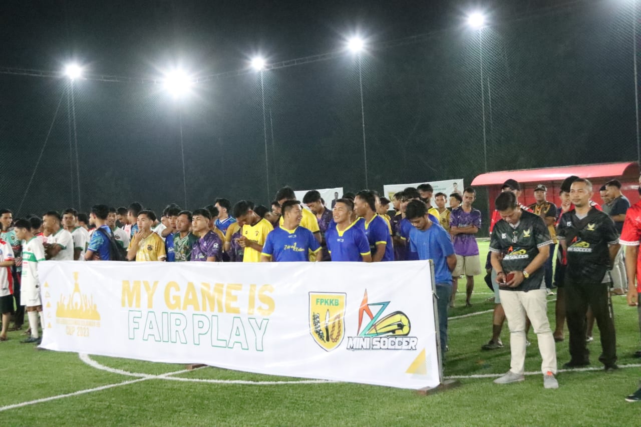Sekda Nuryakin Resmi Buka Tournament Minisoccer  Piala Haji Sulaiman HB se-Kalteng