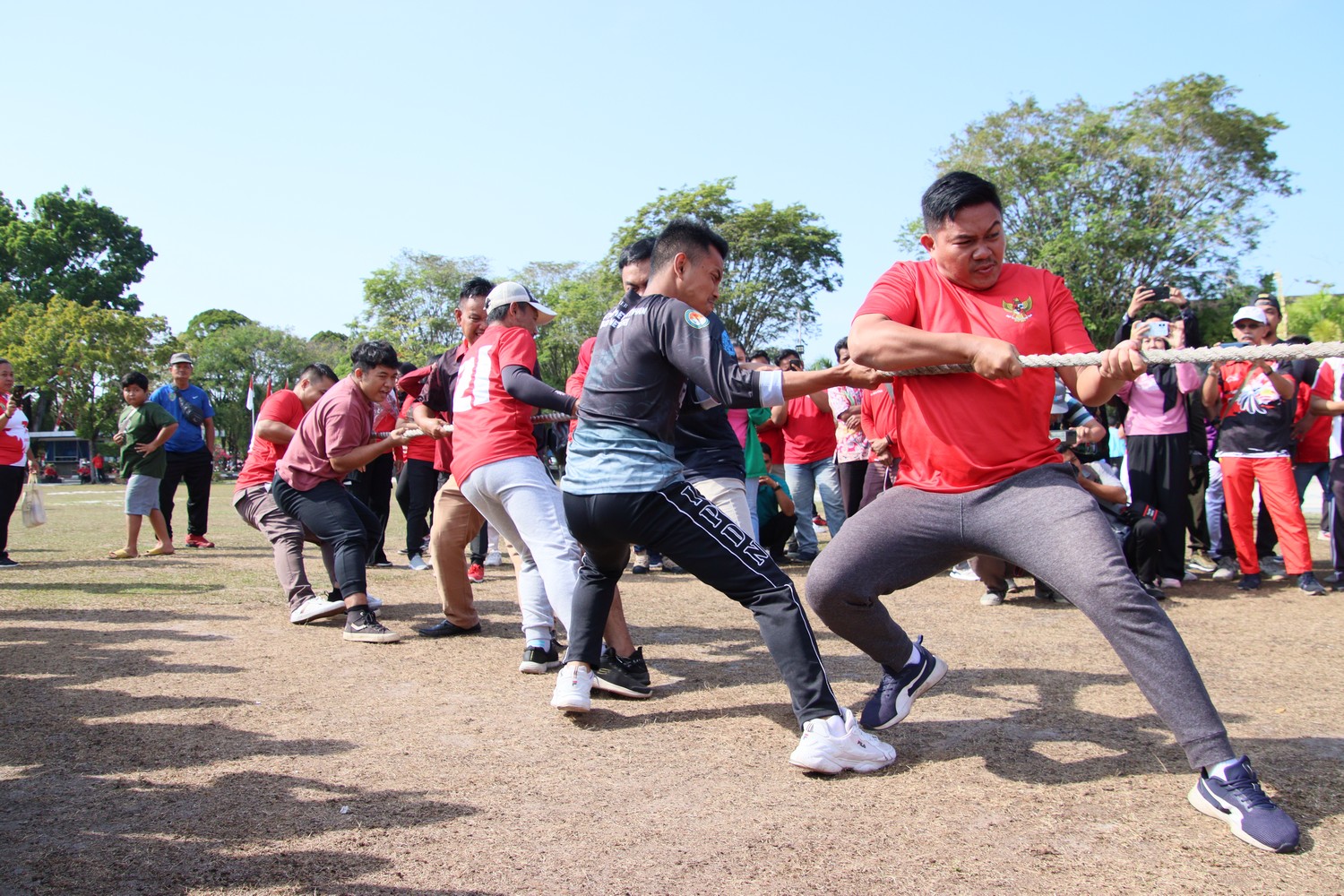 Dinas PMD Ikuti Berbagai Perlombaan Meriahkan HUT ke-78 RI Lingkup Pemprov Kalteng 