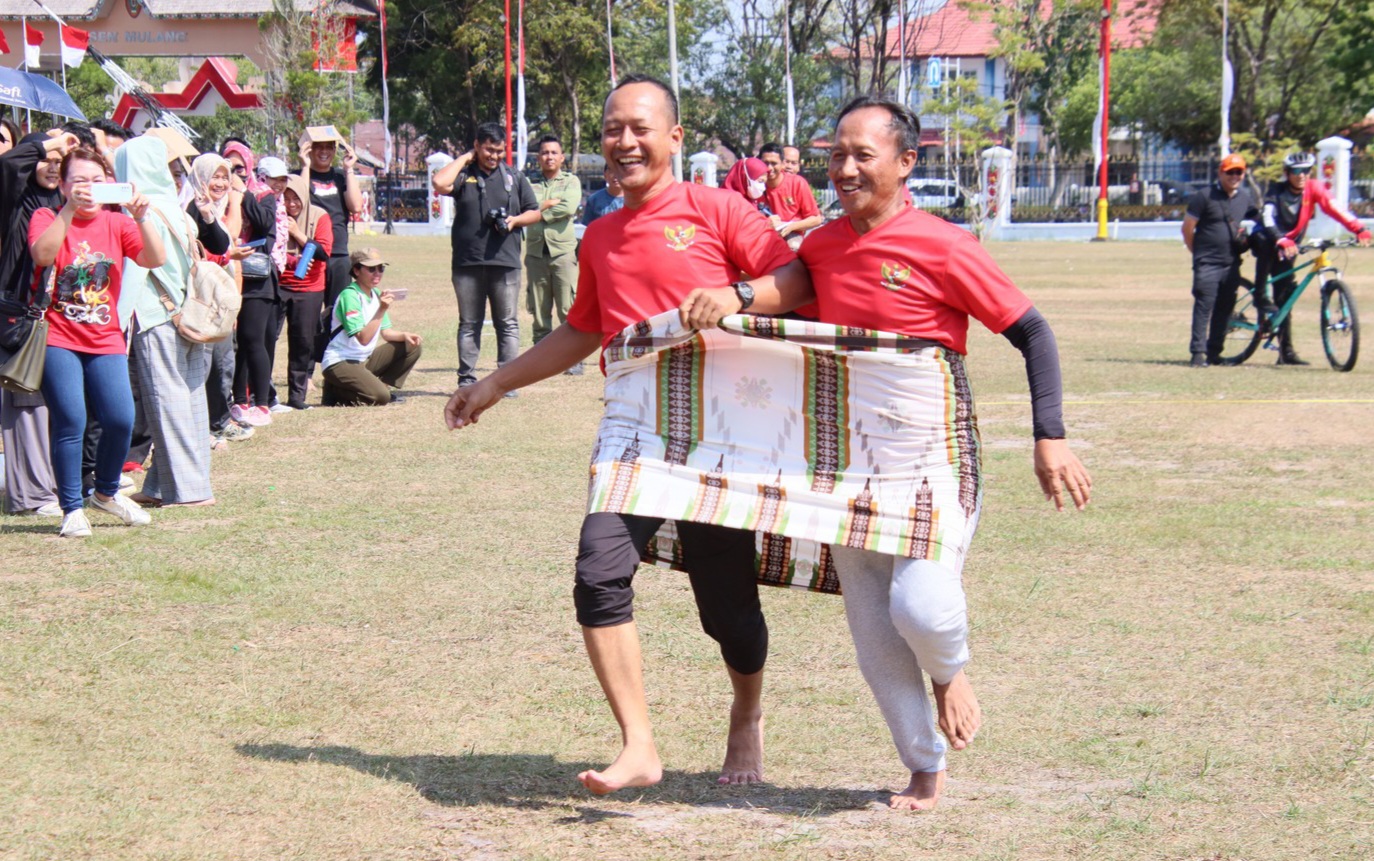 Dinas PMD Ikuti Berbagai Perlombaan Meriahkan HUT ke-78 RI Lingkup Pemprov Kalteng 