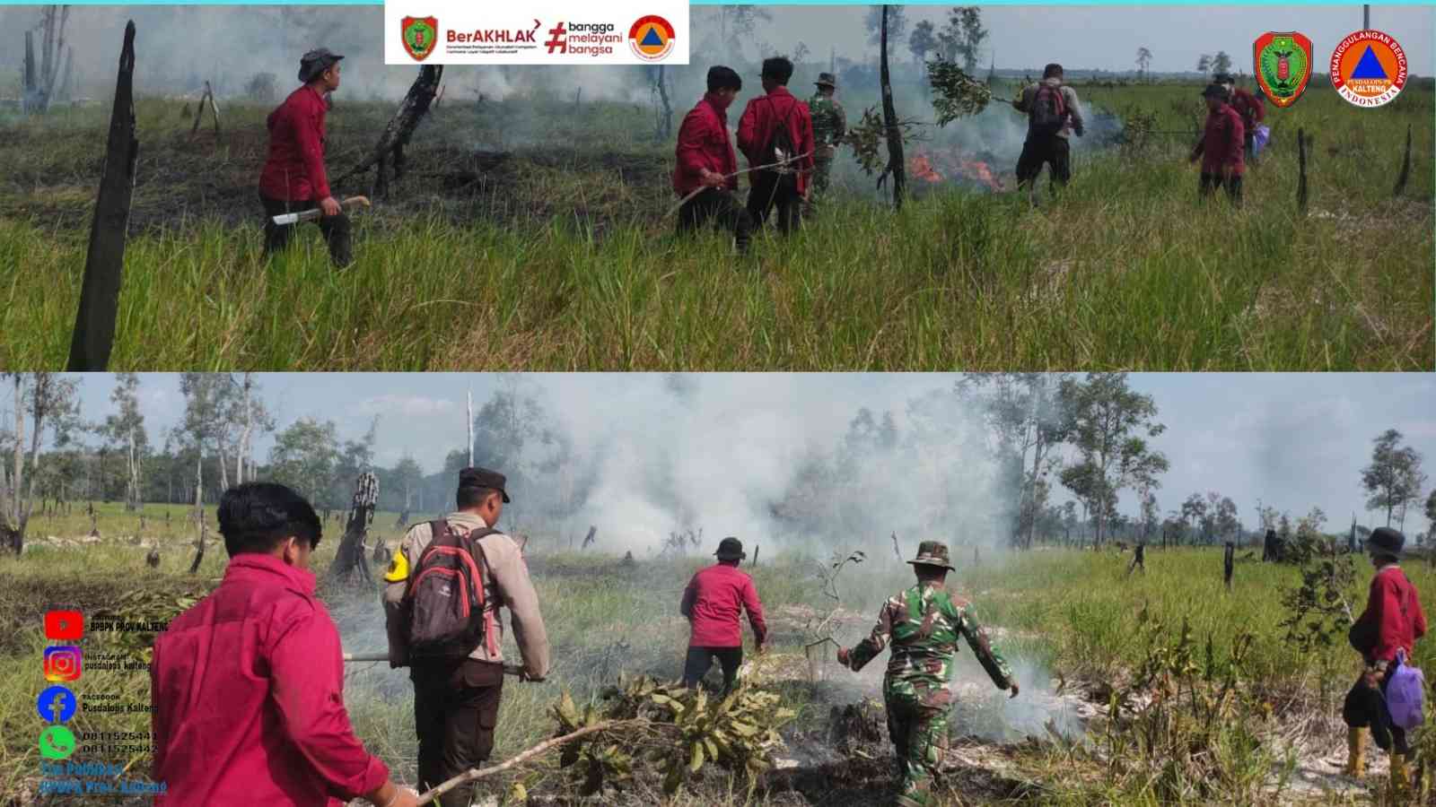 Ahmad Toyib : Pelibatan serta Kesadaran Masyarakat Tidak Membakar Hutan dan Lahan Adalah Kunci Keberhasilan Mencegah Karhutla