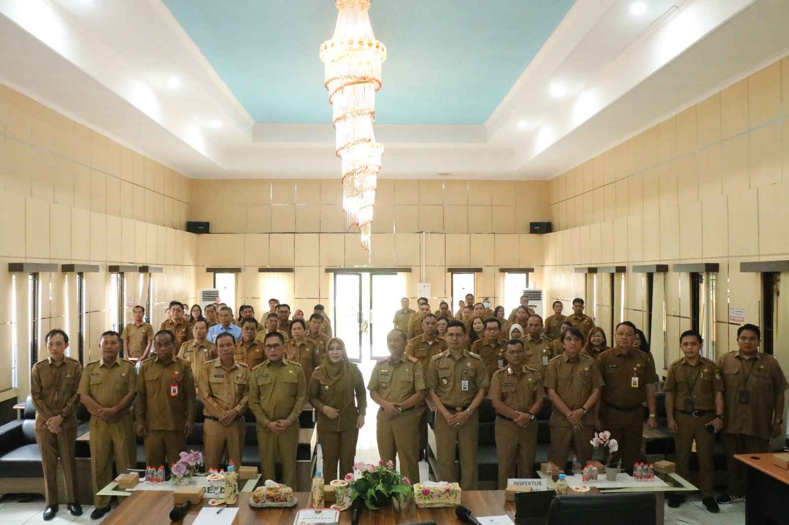 Inspektur Daerah Prov. Kalteng Pimpin Entry Meeting Pengawasan Penyelenggaraan Pemerintahan Daerah di Kabupaten Pulang Pisau TA 2024