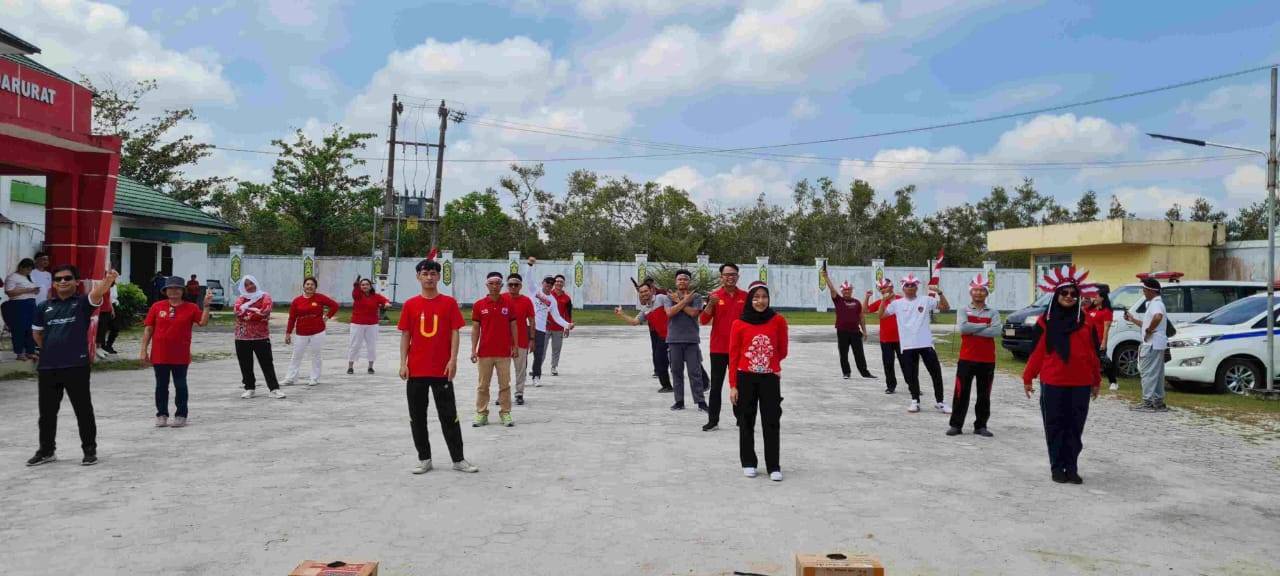 Rayakan HUT RI ke-79, Pasien RSJ Kalawa Atei Ikuti Lomba