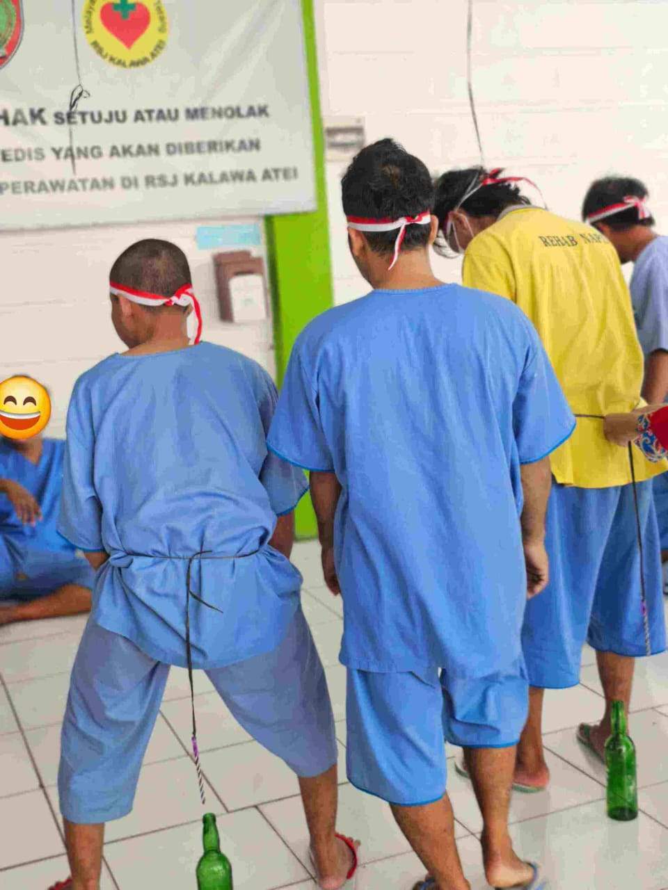 Rayakan HUT RI ke-79, Pasien RSJ Kalawa Atei Ikuti Lomba