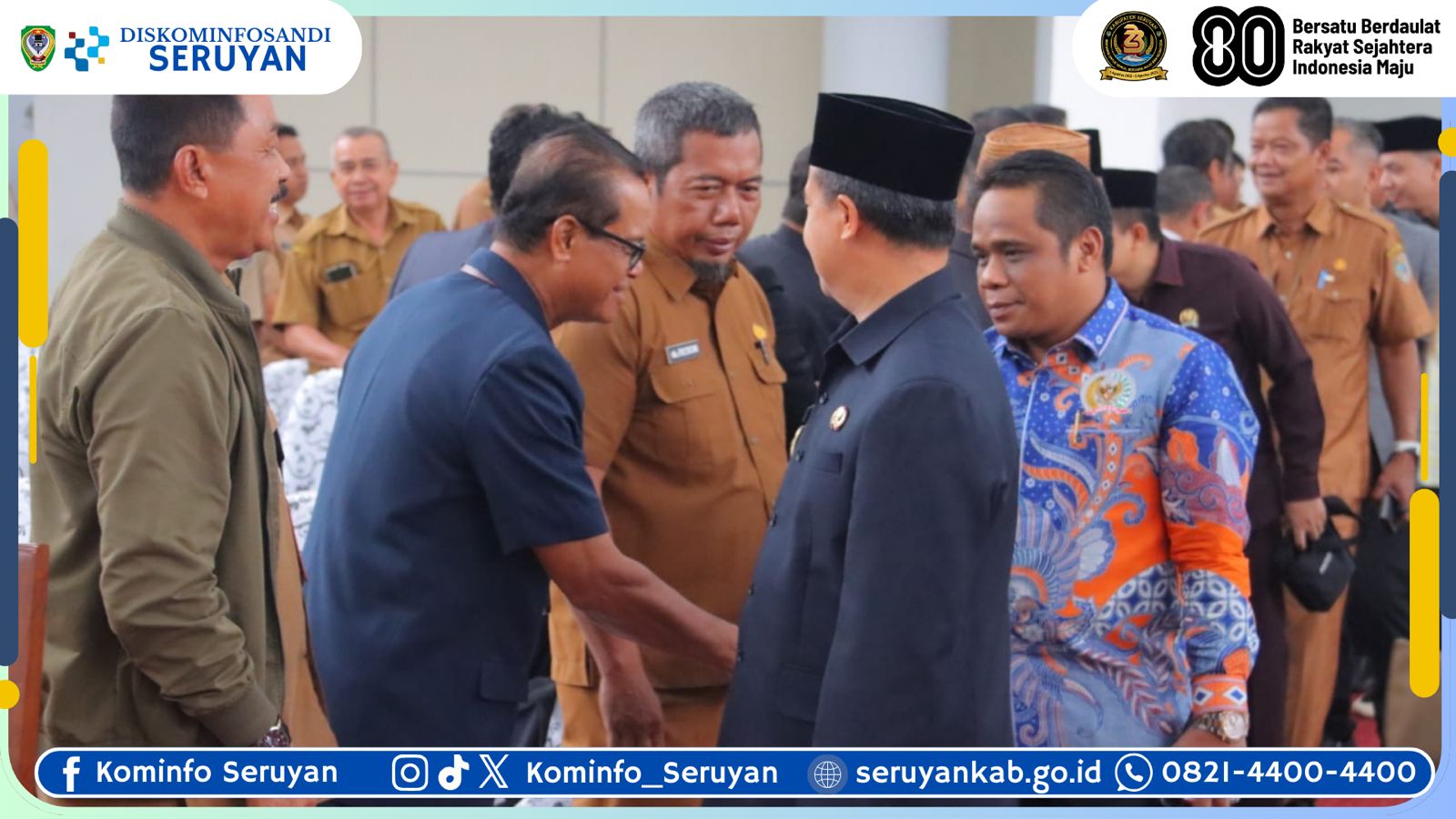 Hadiri Rapat Paripurna DPRD, Wakil Bupati Seruyan Sampaikan Pidato Pengantar Raperda PSU Perumahan