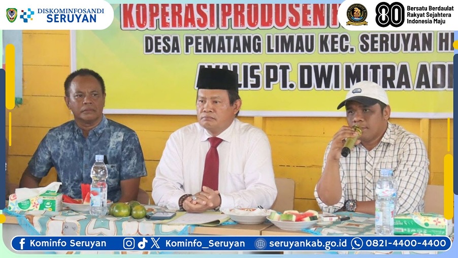 Dorong Ekonomi Kerakyatan, Bupati Seruyan Hadiri RAT Koperasi Produsen Pelangi Tanggul Harapan