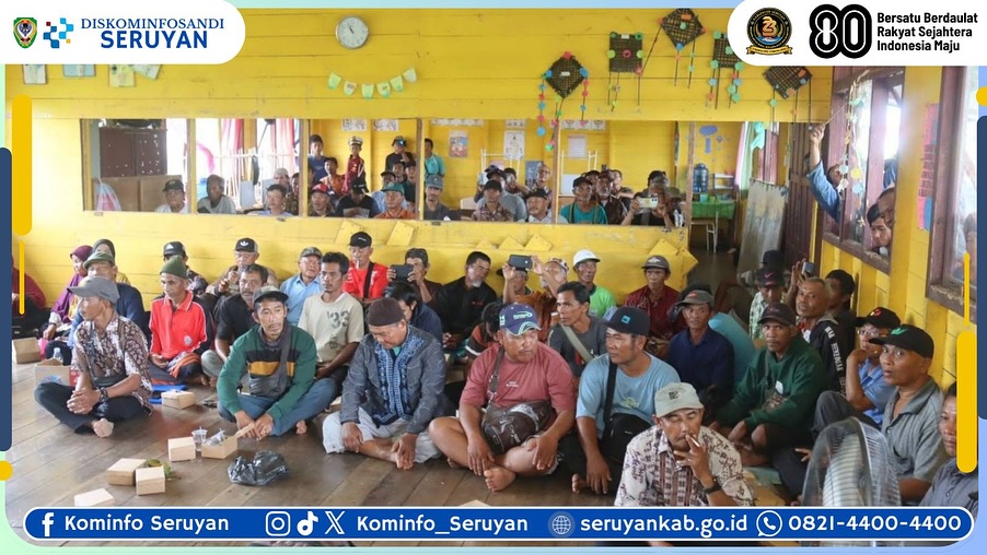 Dorong Ekonomi Kerakyatan, Bupati Seruyan Hadiri RAT Koperasi Produsen Pelangi Tanggul Harapan