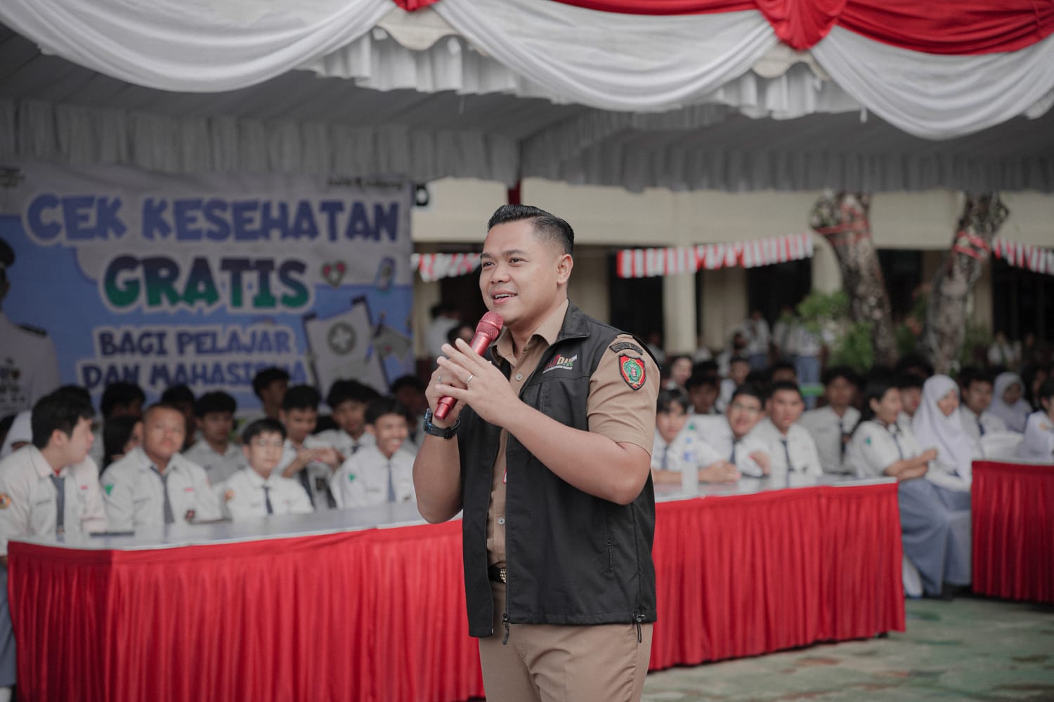‎Pemprov Kalteng Gelar Cek Kesehatan Gratis untuk Pelajar Bersama Gubernur Agustiar Sabran di SMAN 2 Palangka Raya
