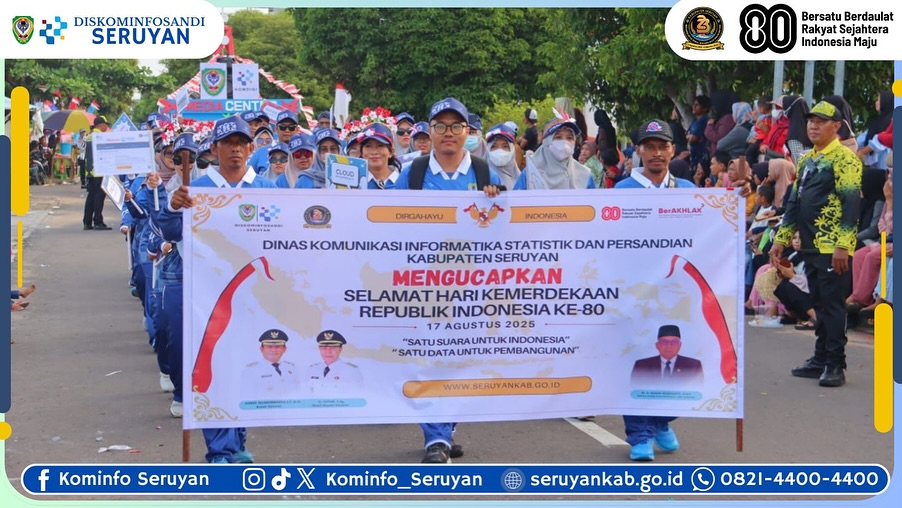 Ribuan Warga Tumpah Ruah Saksikan Pawai Karnaval Semarakkan HUT ke-80 RI