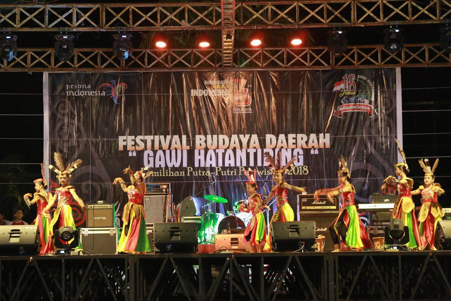 Festival Budaya Gawi Hatantiring Menjadi Puncak Hari Jadi Kabupaten Seruyan