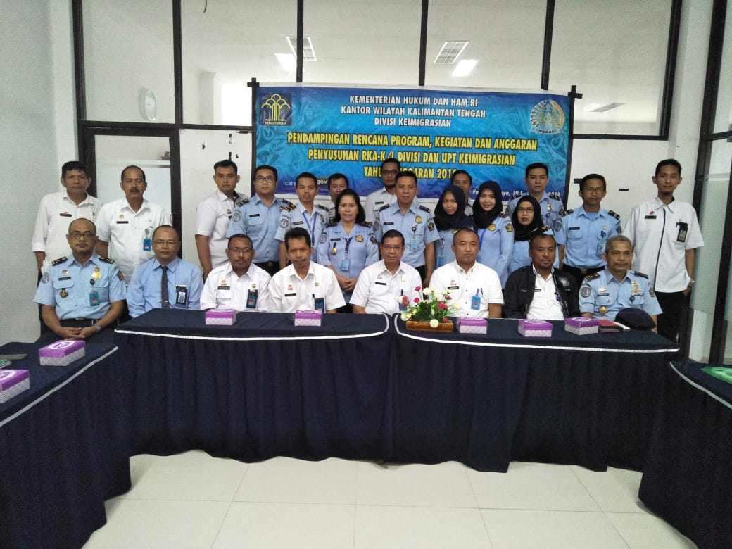 Divisi Keimigrasian Laksanakan Rakor Pemantapan Rencana Program Kegiatan Dan Anggaran Tahun 2019