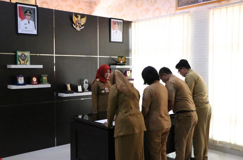 BKD Prov. Kalteng Laksanakan Penandatanganan Pakta Integritas dan Pengucapan Ikrar Netralitas ASN