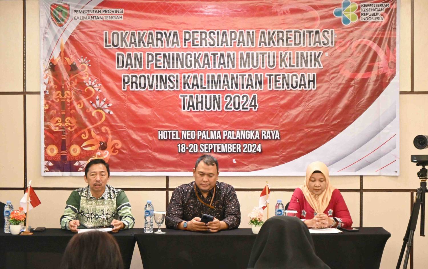 Dinkes Prov. Kalteng Gelar Pertemuan Lokakarya Persiapan Akreditasi dan Peningkatan Mutu Klinik