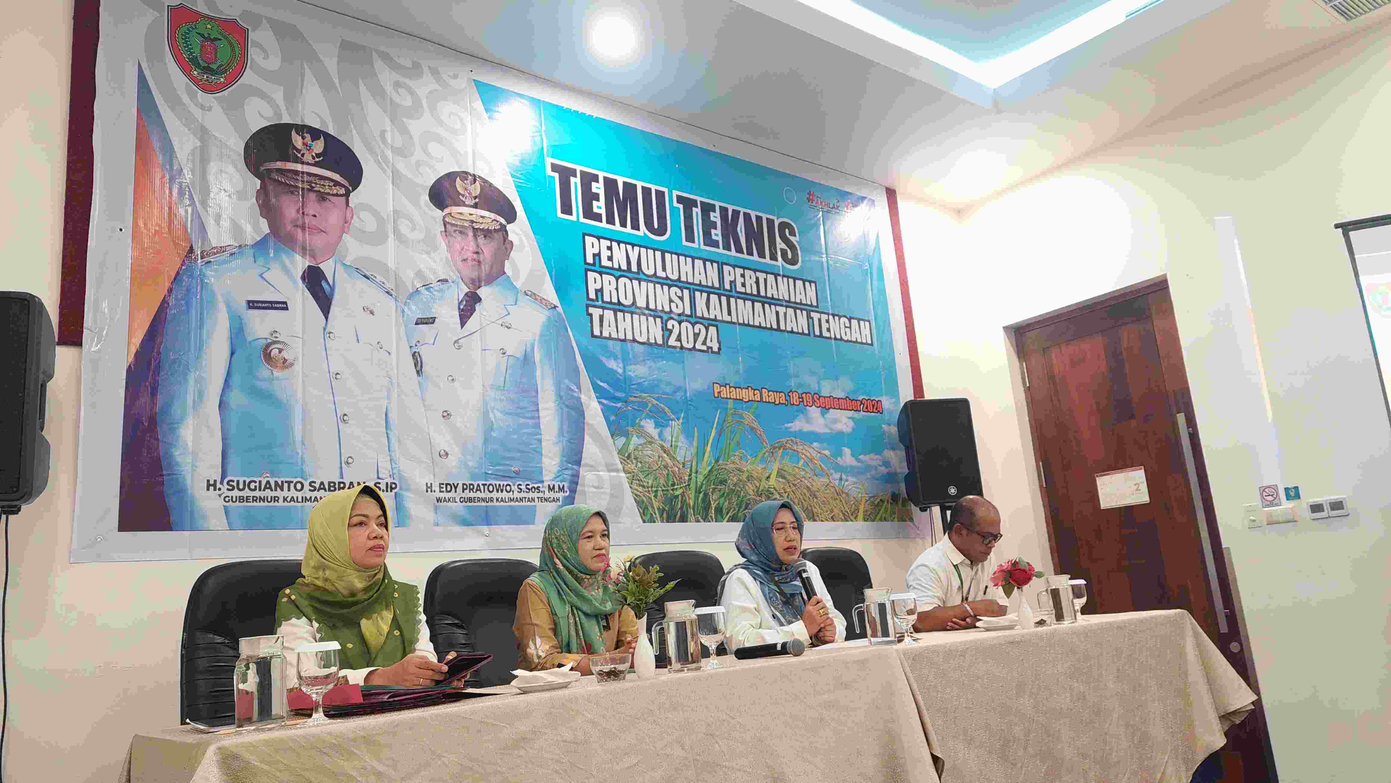 Dinas TPHP Gelar Temu Teknis Penyuluhan Pertanian Provinsi Kalimantan Tengah Tahun 2024