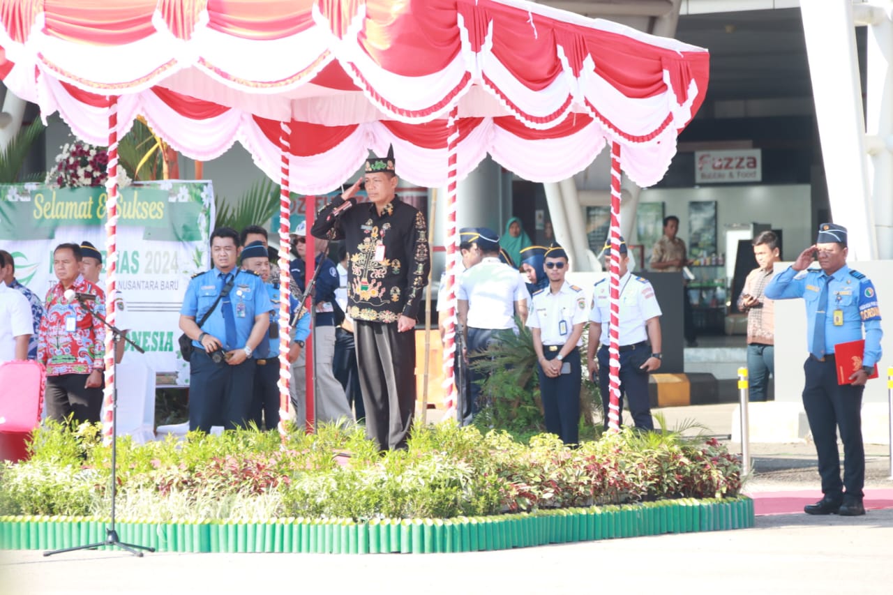 Sahli Gubernur Yuas Elko Pimpin Upacara Harhubnas Wilayah Kalteng Tahun 2024