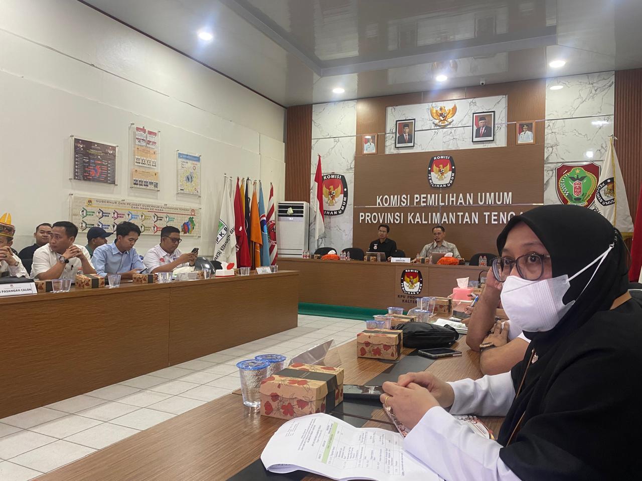 Badan Kesbangpol Prov. Kalteng Hadiri Rakor Persiapan Pelaksanaan Kampanye Pemilihan Gubernur dan Wakil Gubernur Kalteng Tahun 2024