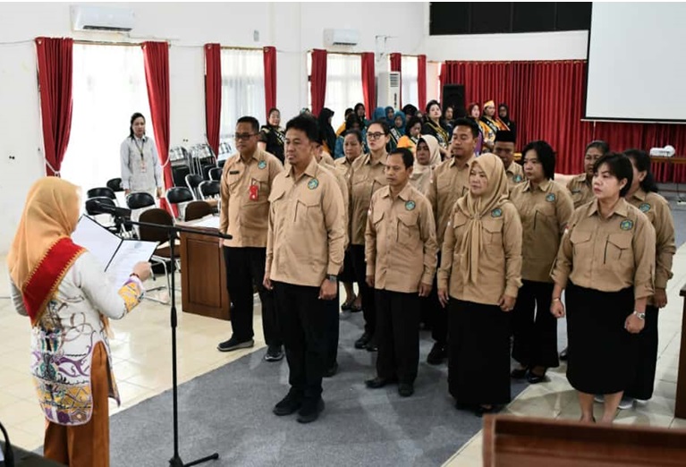 Bunda PAUD Barsel Resmi Kukuhkan Pengurus Pokja PAUD 2025-2030
