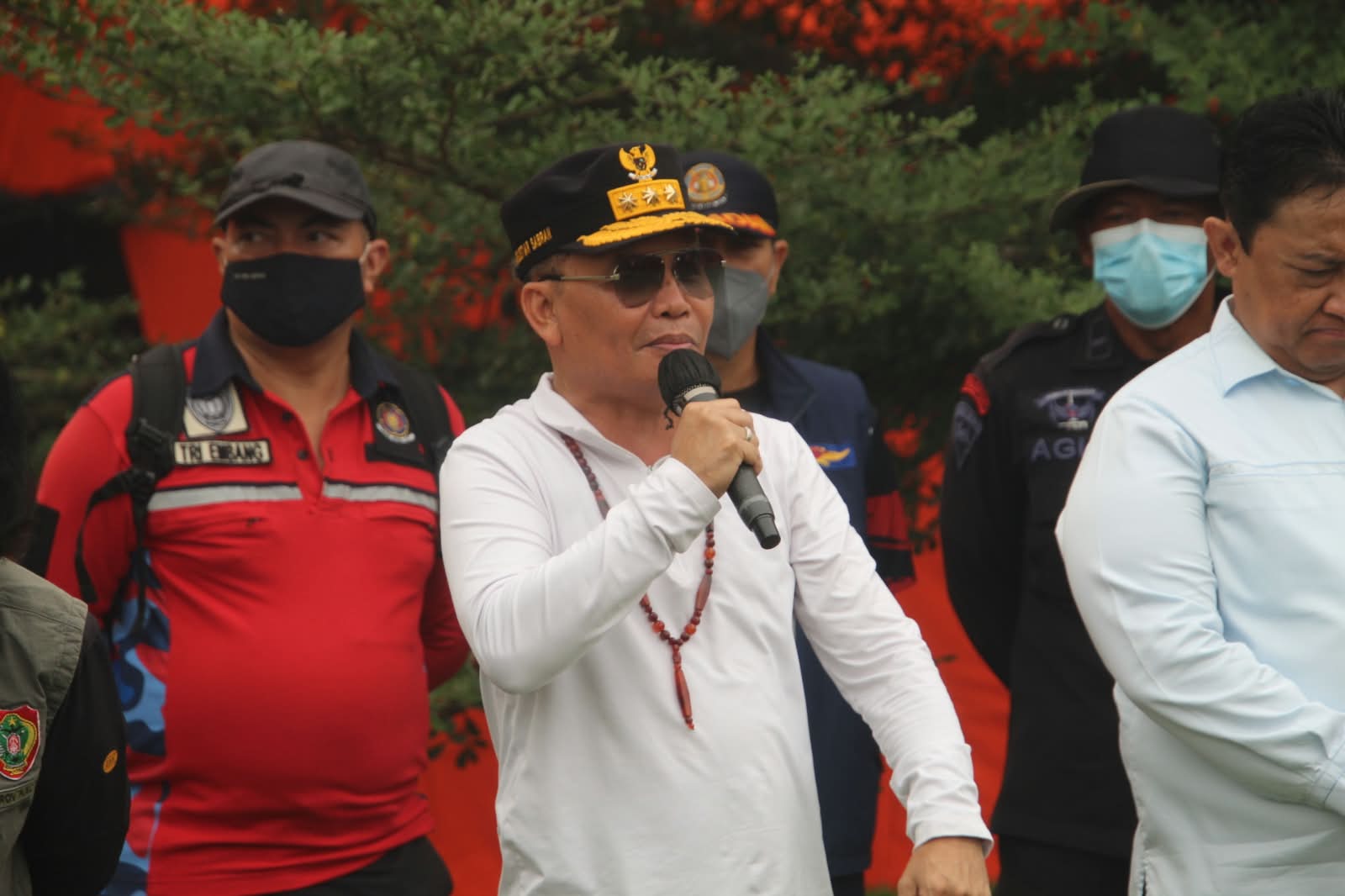 Gubernur Kalteng Turun Tangan, Relawan Karhutla Dapat Bantuan Pangan dan Jaminan Sosial