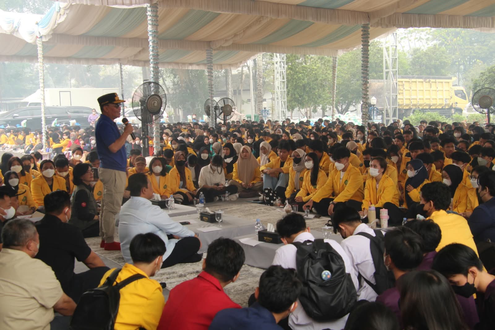 3.000 Mahasiswa Kalteng Terdampak Karhutla Terima Sembako dan Bantuan Tunai