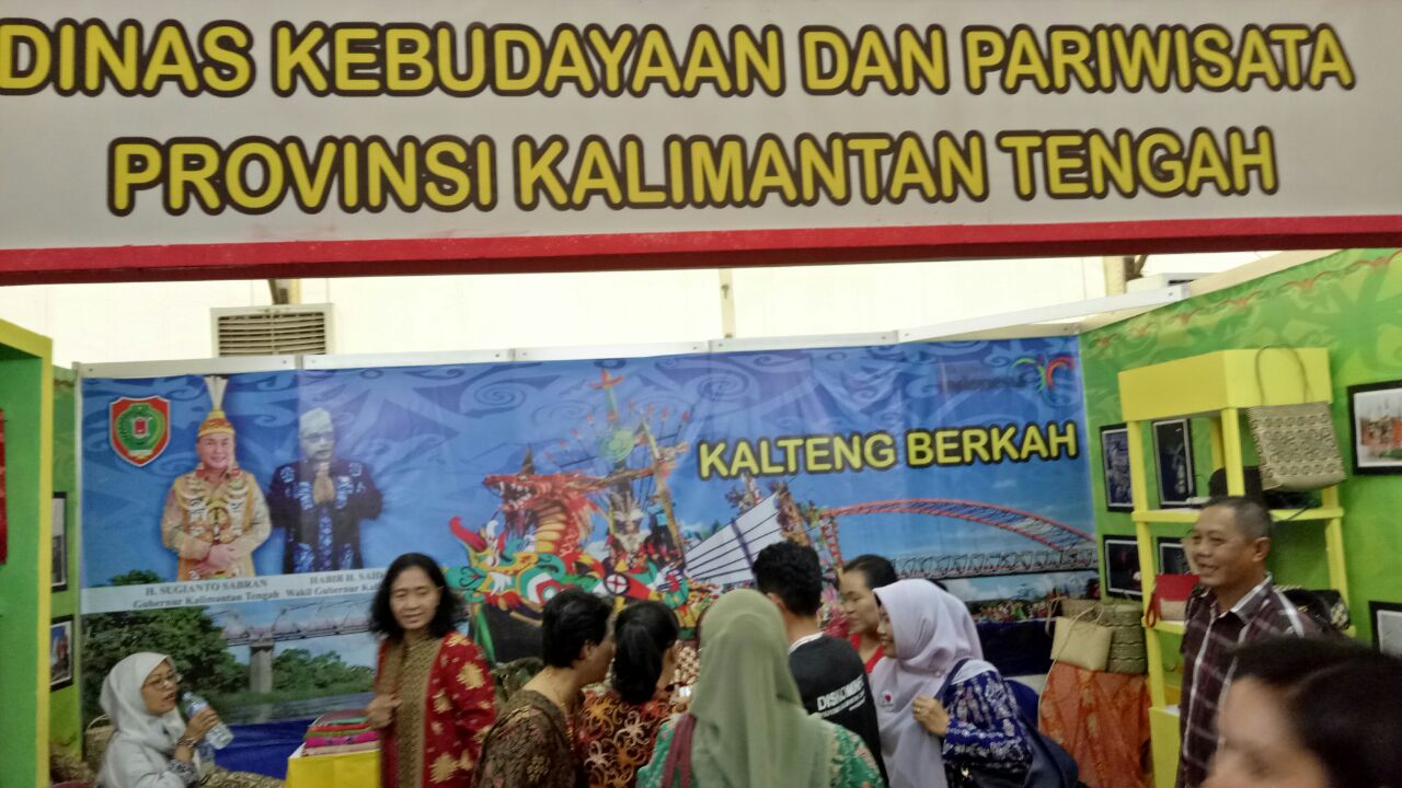 Kenalkan Produk Lokal Kalteng di Nusantara Expo 2017