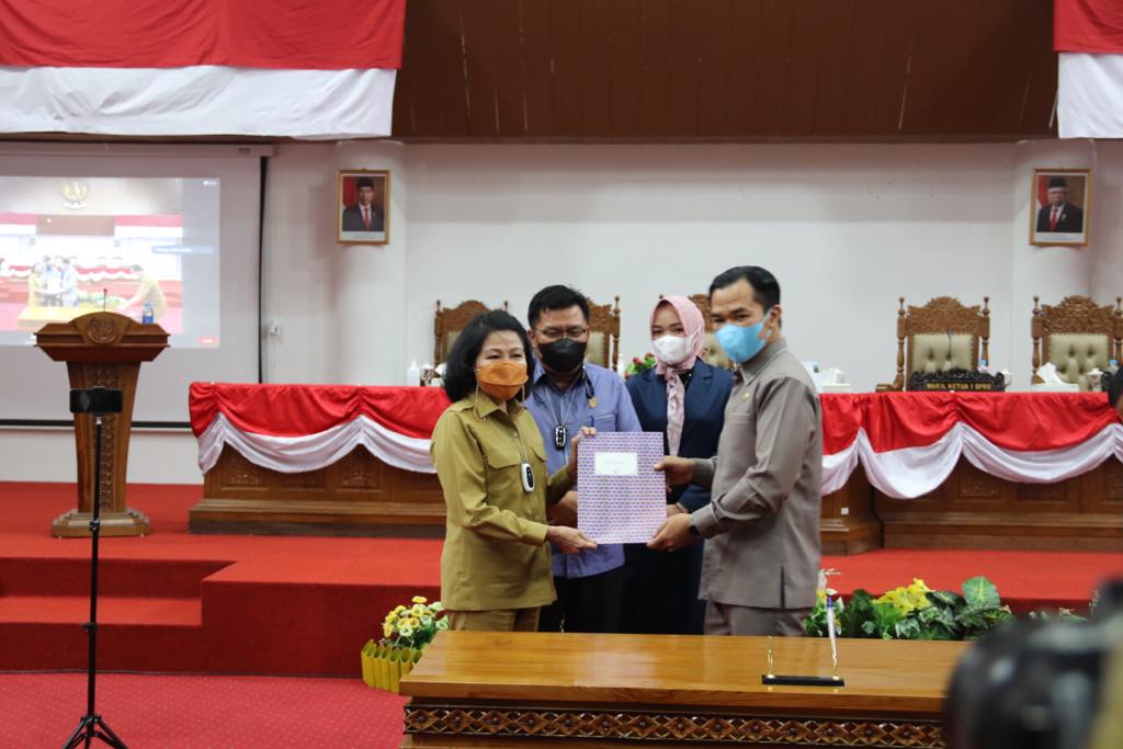 Bupati Pulang Pisau Hadiri Rapat Paripurna ke – 7 Masa Persidangan III