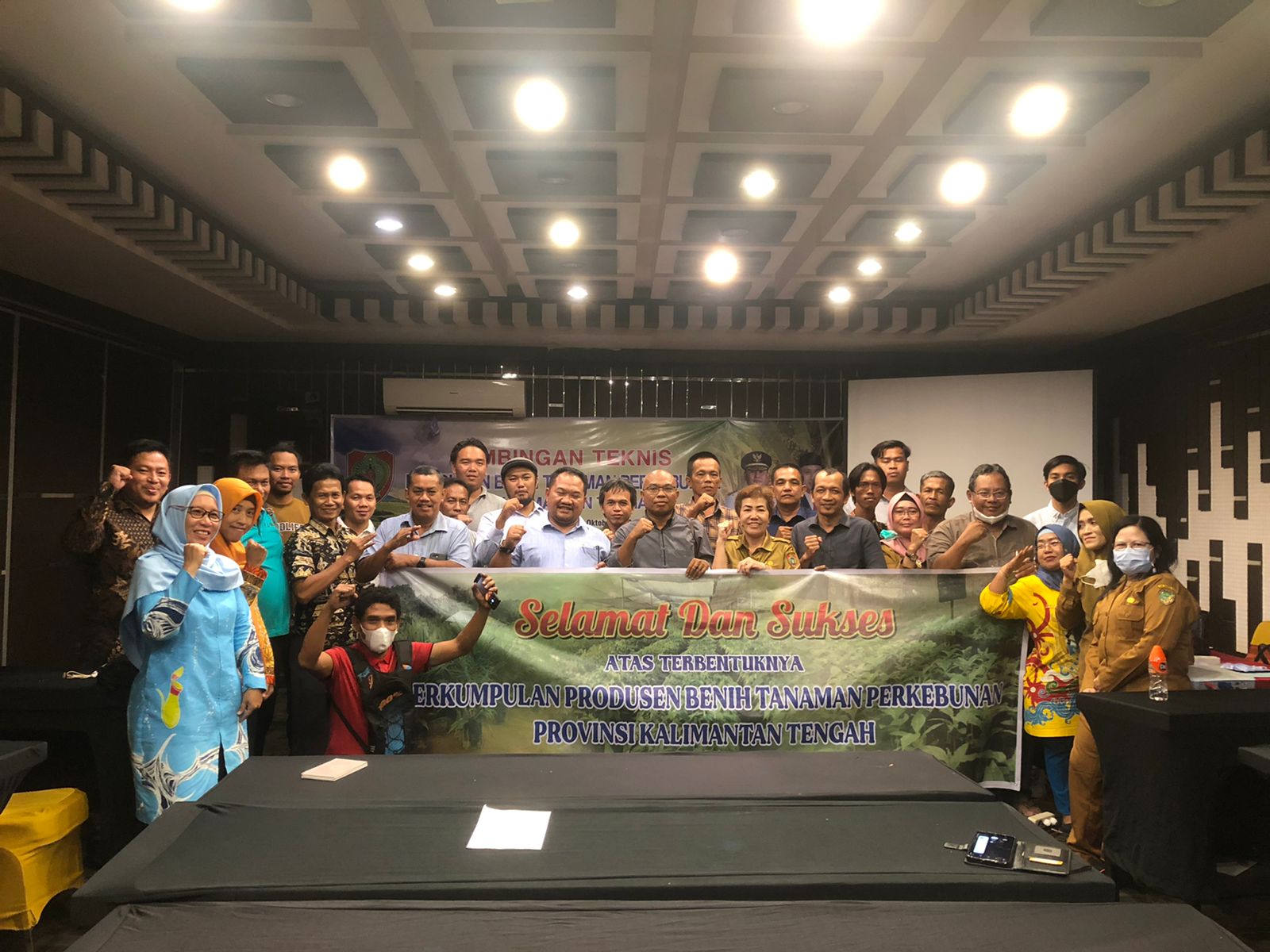 Bimbingan Teknis Produsen Benih Tanaman Perkebunan Se-Kalimantan Tengah