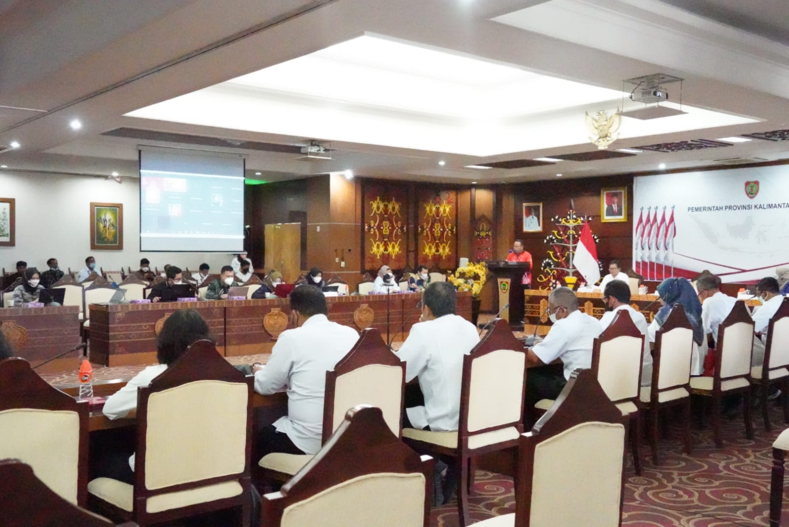 Sekda Nuryakin Pimpin FGD Pengendalian Inflasi dan Kunjungan Lapangan Food Estate Kabupaten Pulang Pisau 