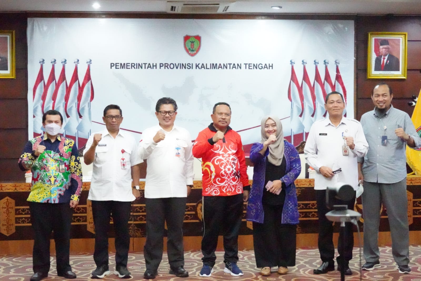 Sekda Nuryakin Pimpin FGD Pengendalian Inflasi dan Kunjungan Lapangan Food Estate Kabupaten Pulang Pisau 