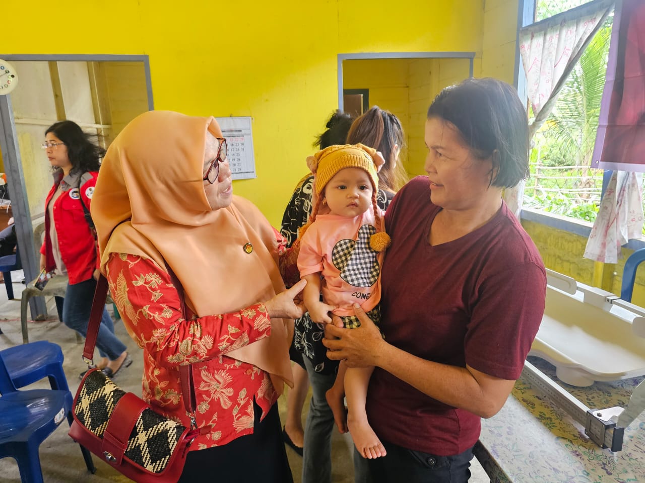 Dislutkan Prov. Kalteng Dampingi Posyandu Akasia Barsel, Perkembangan Anak Asuh Membaik