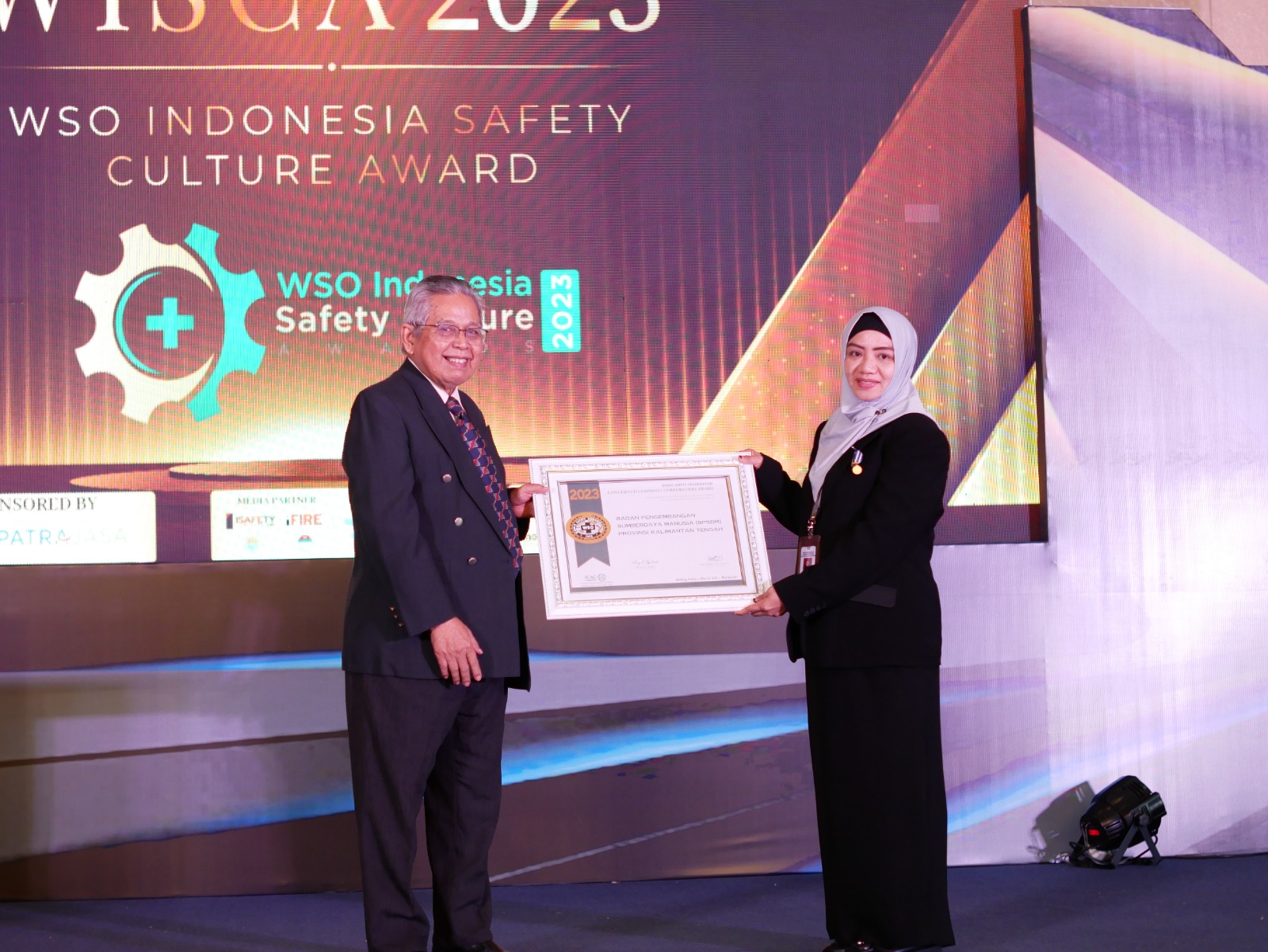 BPSDM Provinsi Kalteng Raih Penghargaan Concerned Corporation Award