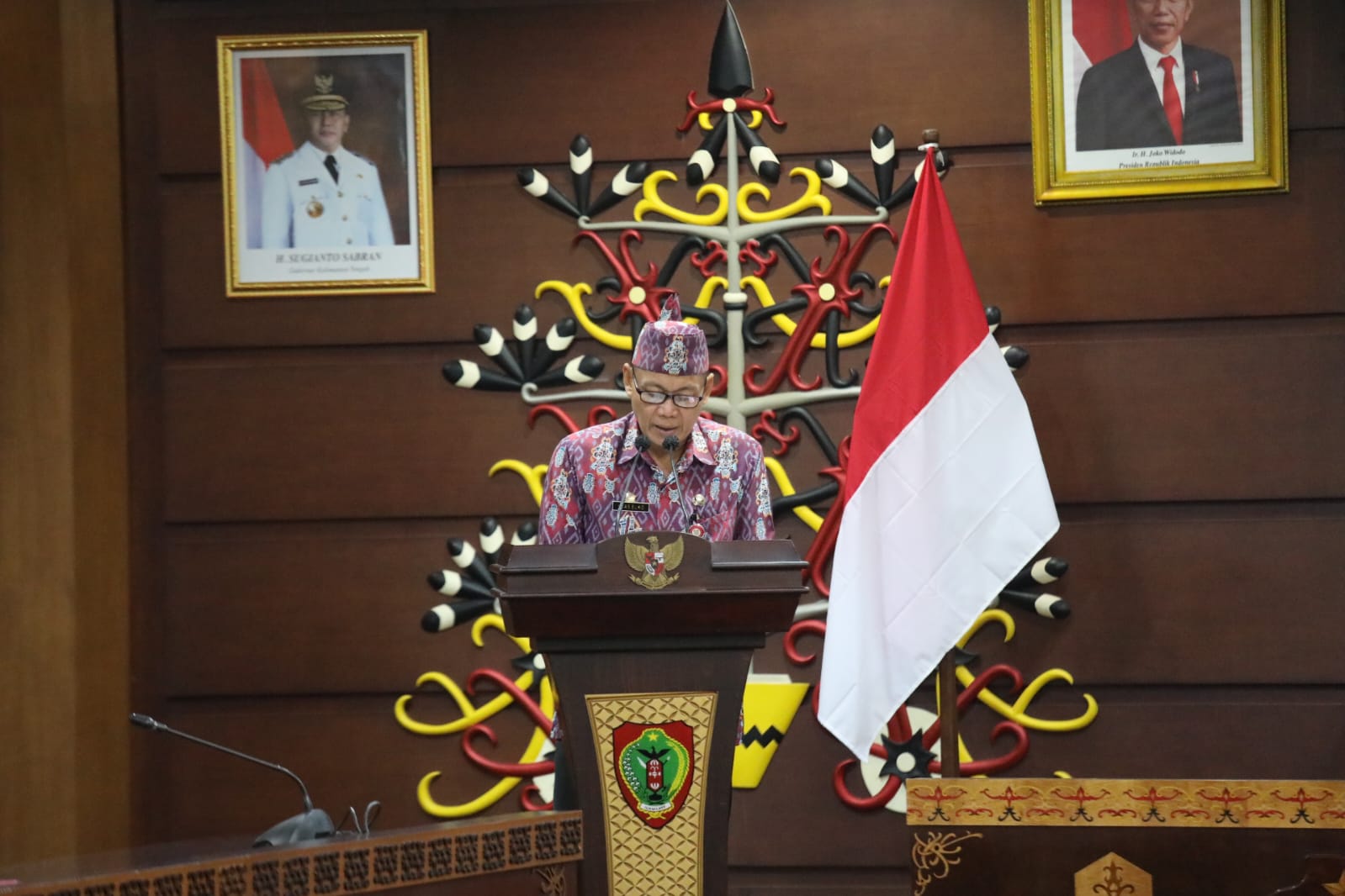 Sahli Gubernur Yuas Elko Buka Workshop Kontrak Pengadaan Barang/Jasa Pemerintah Tahun 2023