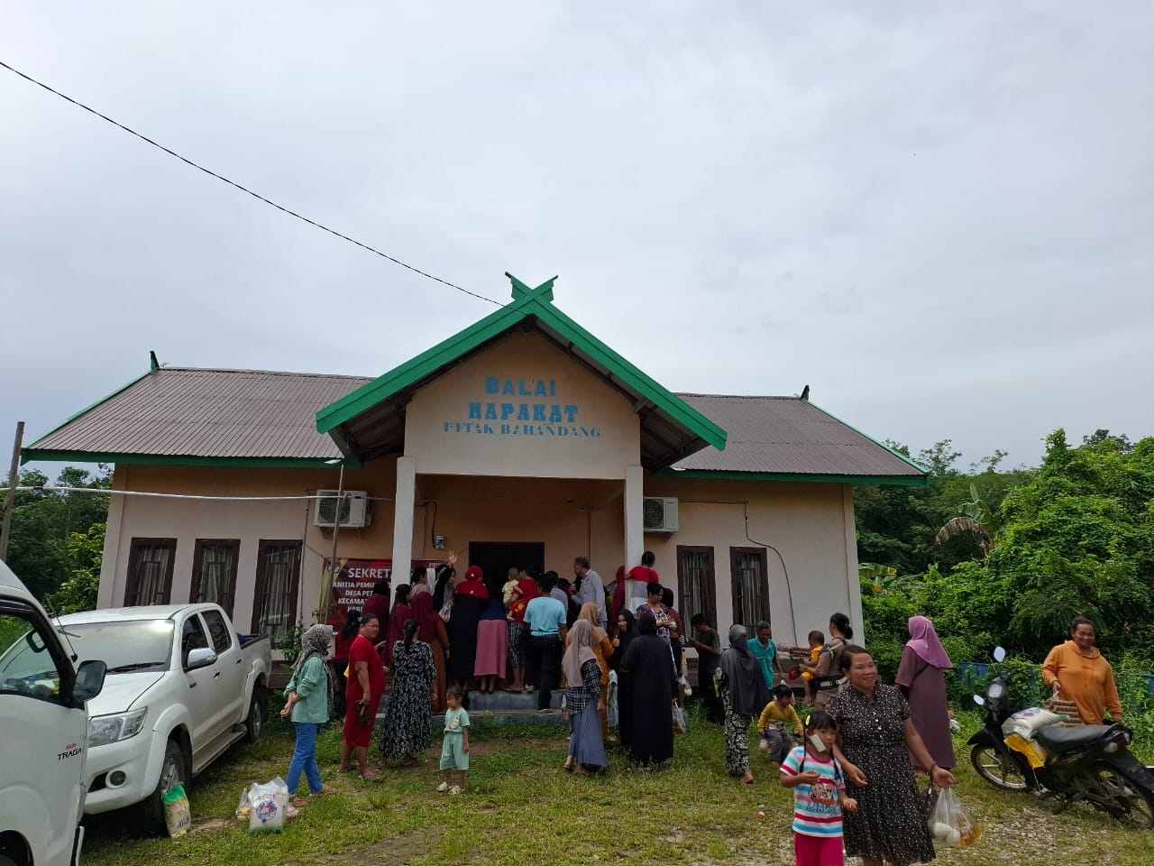 Hanpang Prov. Kalteng Gelar GPM di Desa Petak Bahandang