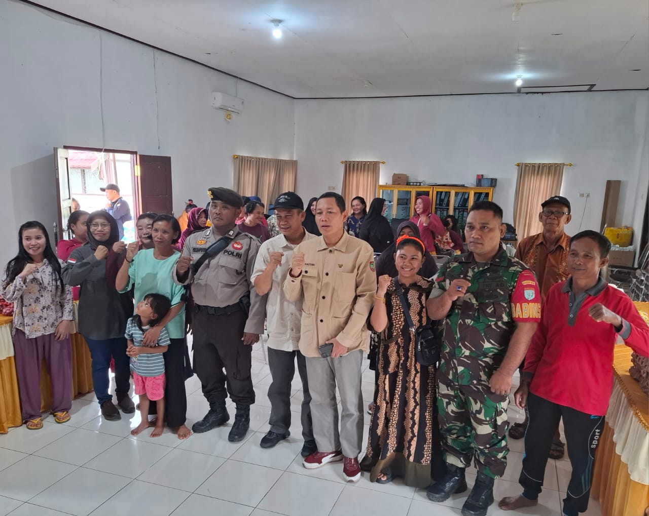 Hanpang Prov. Kalteng Gelar GPM di Desa Petak Bahandang