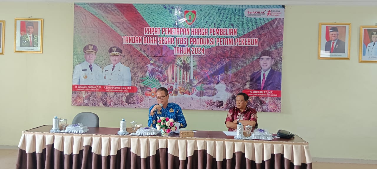 Capai Harga 3.137 Rupiah, Disbun Hitung Indeks “K” dan Harga TBS Kelapa Sawit Kalteng Periode I Bulan Oktober 2024