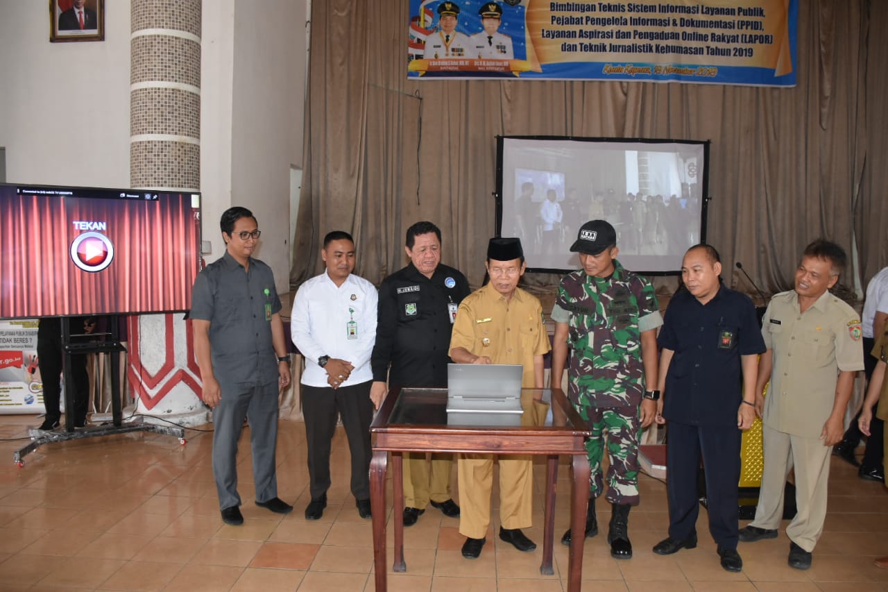 Organisasi Perangkat Daerah Ikuti Bimtek Sistem Pelayanan Publik dan Kehumasan
