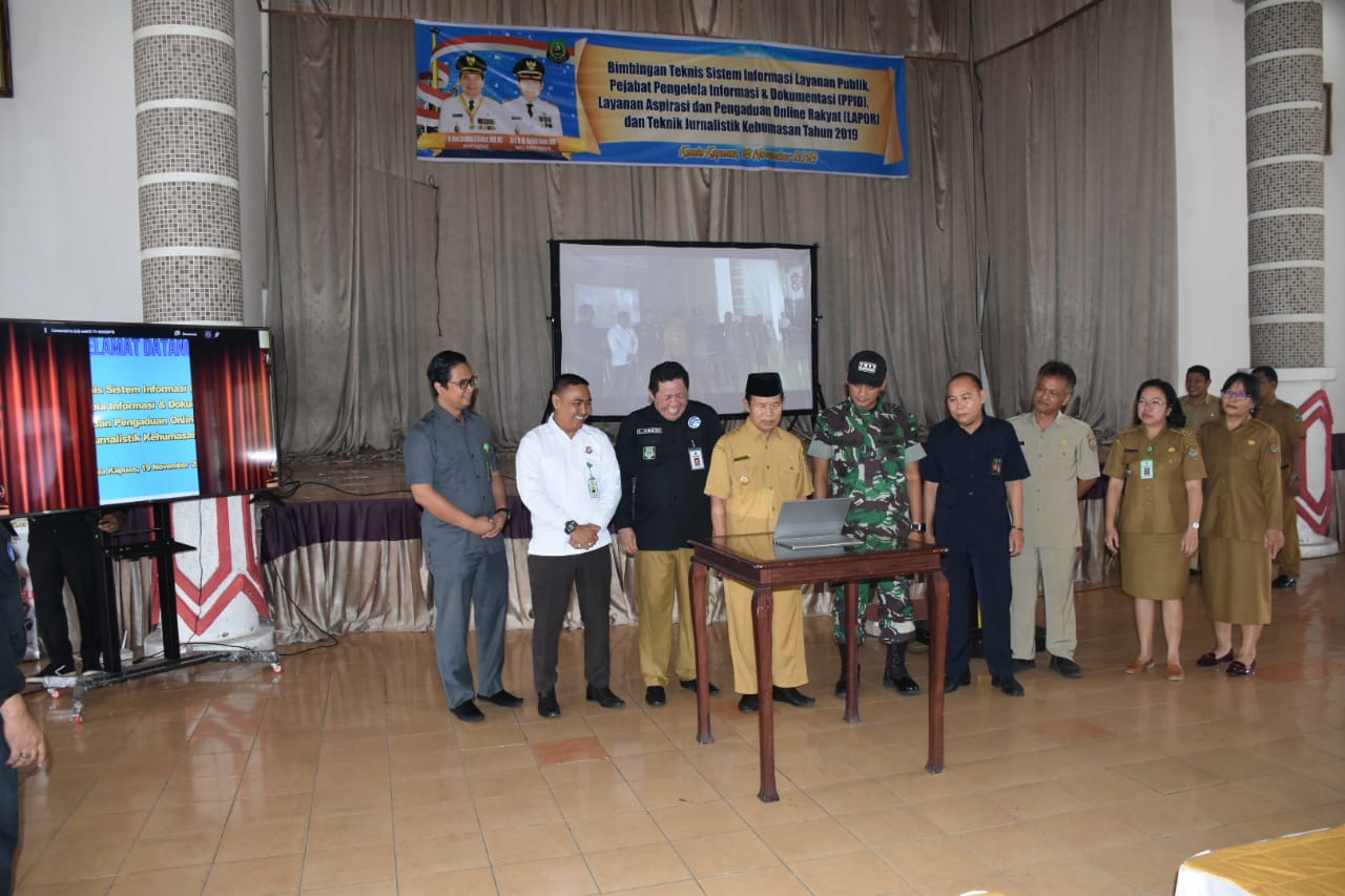 Organisasi Perangkat Daerah Ikuti Bimtek Sistem Pelayanan Publik dan Kehumasan