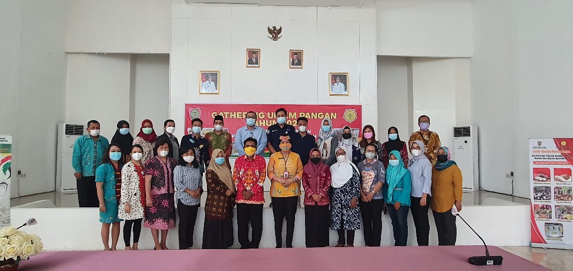 Dinas Ketahanan Pangan Prov. Kalteng Adakan Gathering UMKM PIPL Pangan Tahun 2021