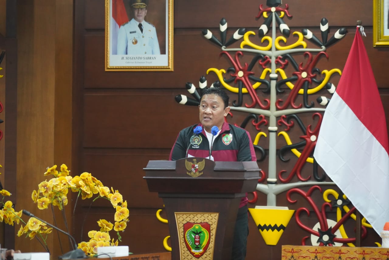Wagub Edy Pratowo Lepas Atlet Wartawan ke Porwanas 2022