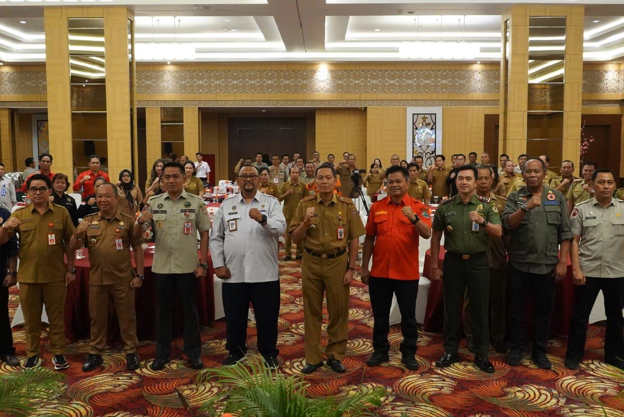 Dukung Kalteng Bebas Kabut Asap, Sahli Yuas Elko Buka Rakor dan Evaluasi Pengendalian Karhutla Tahun 2024